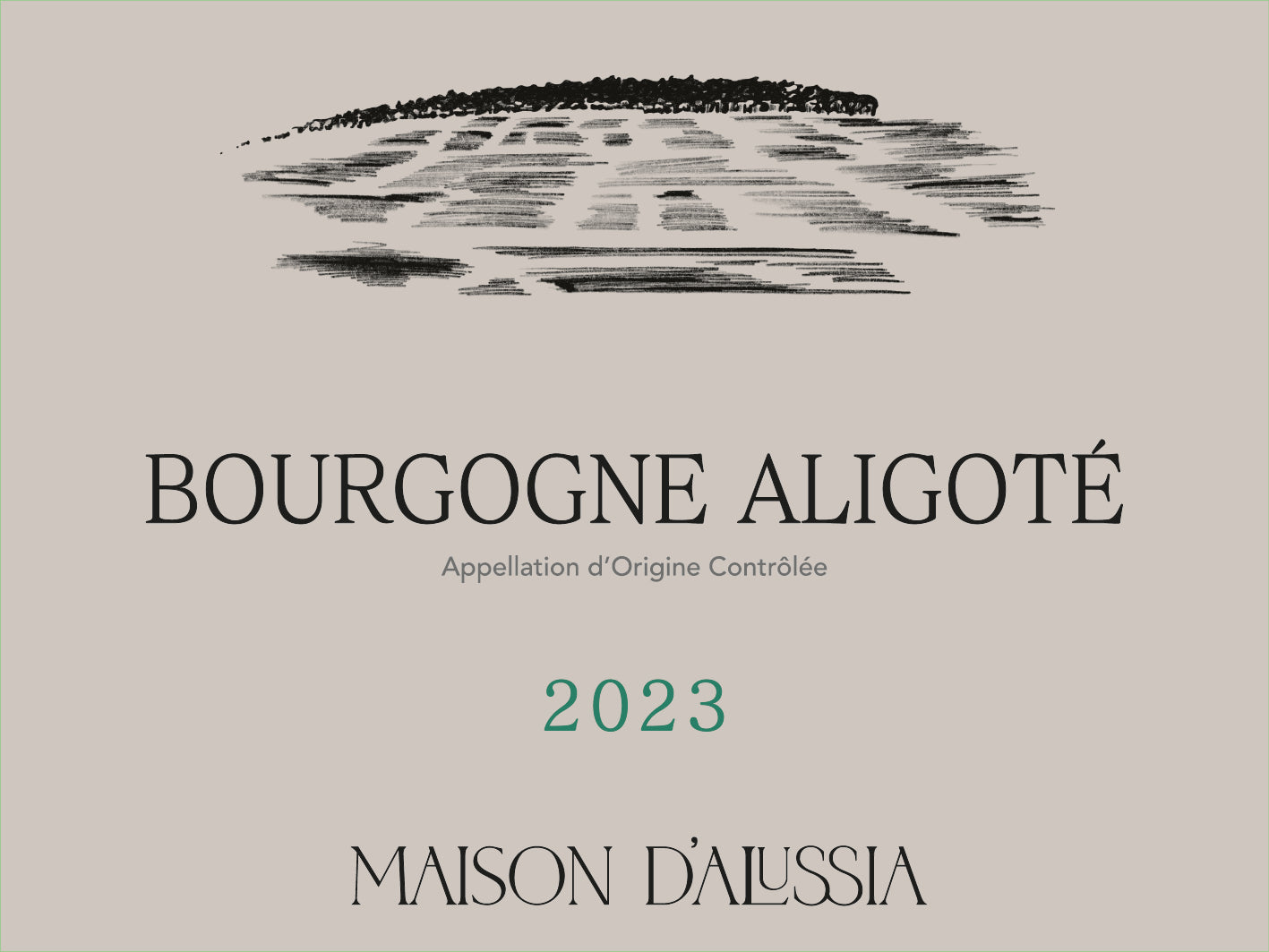 Bourgogne Aligoté, 2023