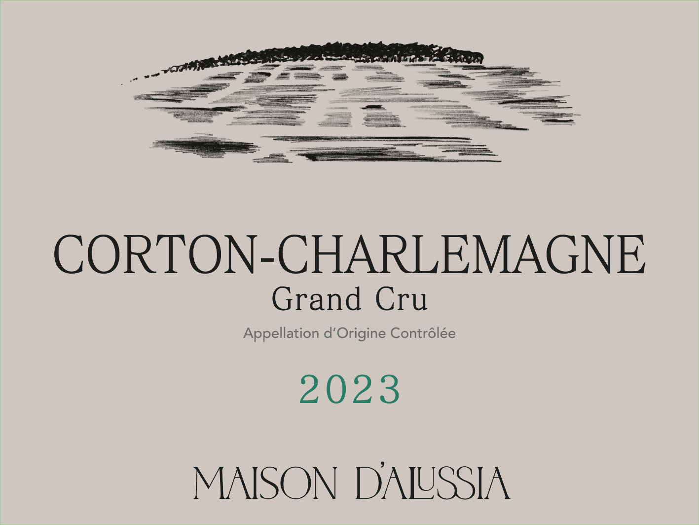 Corton Charlemagne Grand Cru, 2023