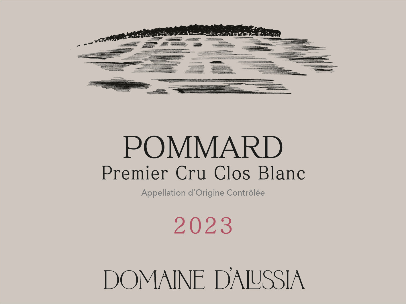 Pommard Premier Cru Clos Blanc, 2023