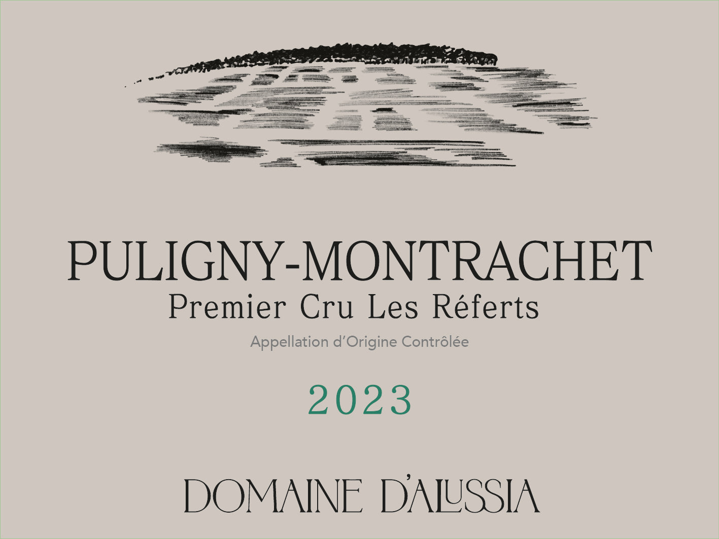 Puligny-Montrachet Premier Cru Les Referts, 2023