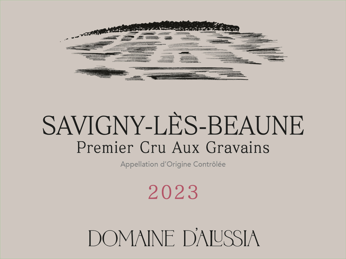 Savigny-Lès-Beaune Premier Cru Aux Gravains, 2023