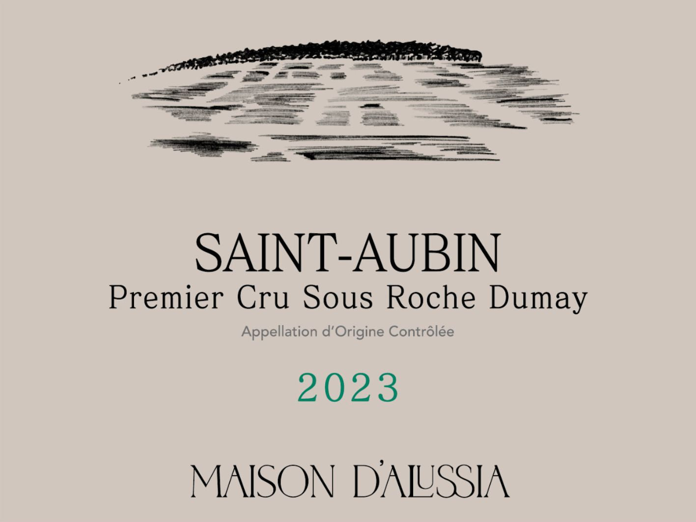Saint-Aubin Premier Cru Sous Roche Dumay, 2023