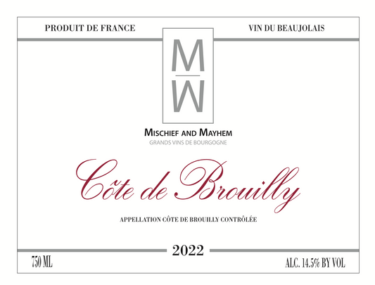 Côte de Brouilly, 2022