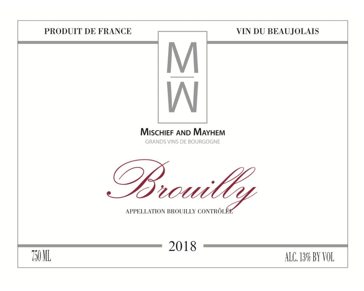 Brouilly, 2018